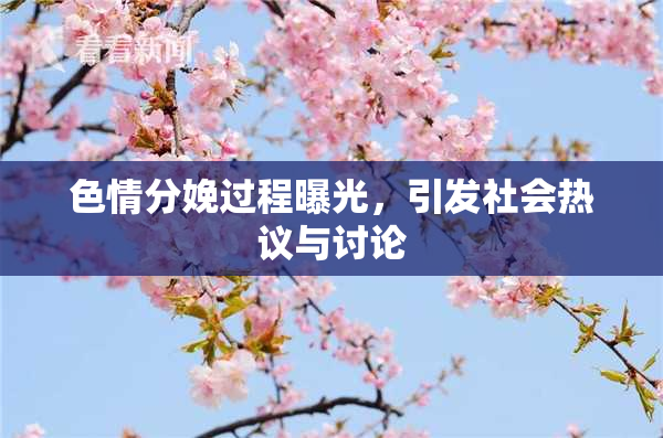 色情分娩过程曝光，引发社会热议与讨论