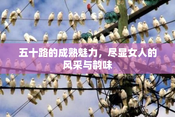 五十路的成熟魅力，尽显女人的风采与韵味