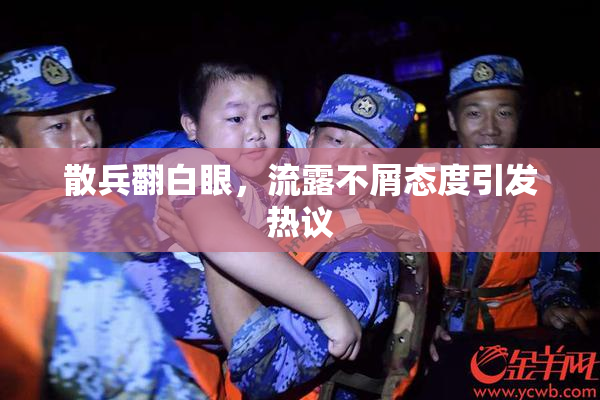 散兵翻白眼，流露不屑态度引发热议