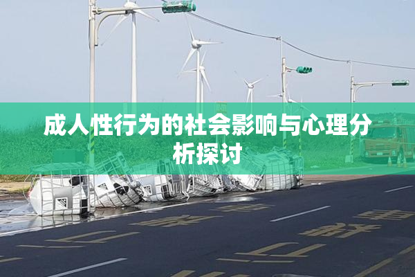 成人性行为的社会影响与心理分析探讨