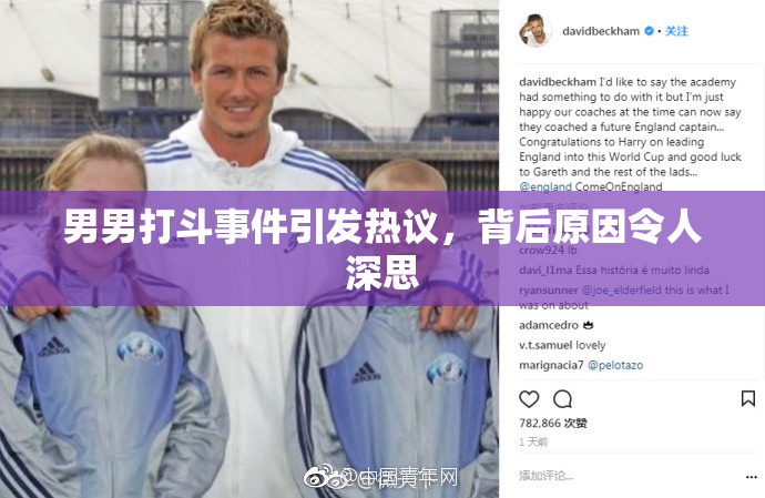 男男打斗事件引发热议，背后原因令人深思