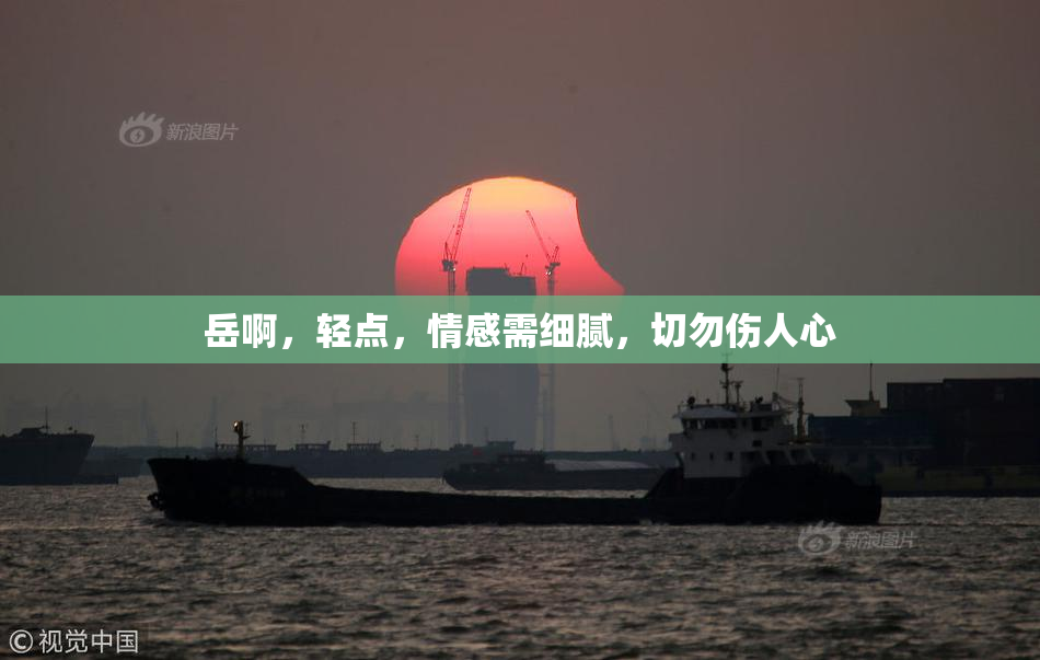岳啊，轻点，情感需细腻，切勿伤人心