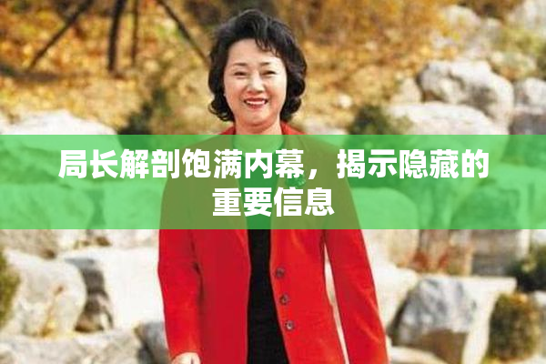 局长解剖饱满内幕，揭示隐藏的重要信息