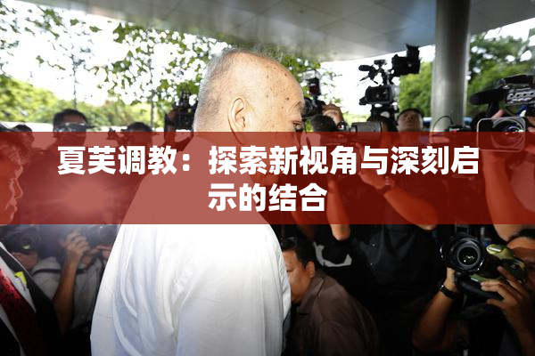 夏芙调教：探索新视角与深刻启示的结合