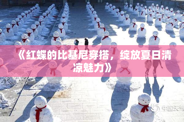 《红蝶的比基尼穿搭，绽放夏日清凉魅力》