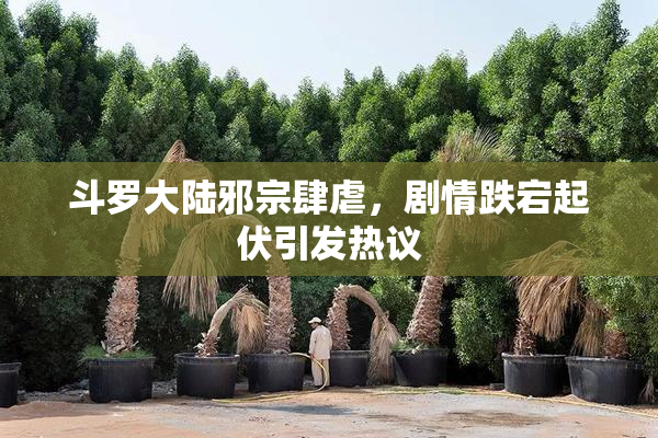 斗罗大陆邪宗肆虐，剧情跌宕起伏引发热议