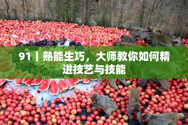 91丨熟能生巧，大师教你如何精进技艺与技能