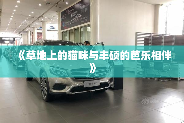 《草地上的猫咪与丰硕的芭乐相伴》