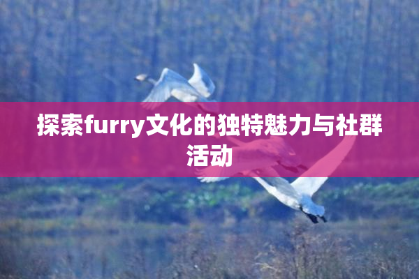 探索furry文化的独特魅力与社群活动