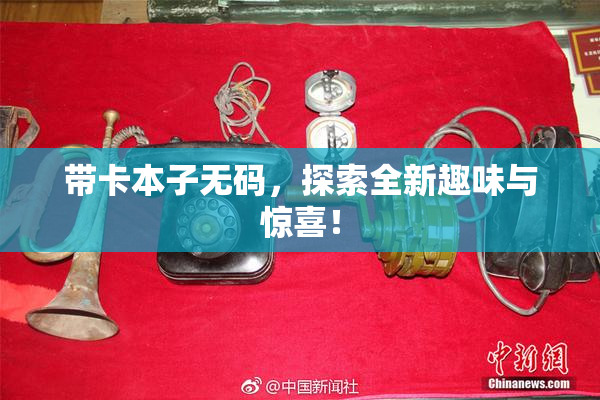 带卡本子无码，探索全新趣味与惊喜！