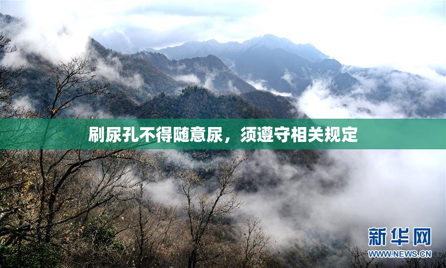 刷尿孔不得随意尿，须遵守相关规定