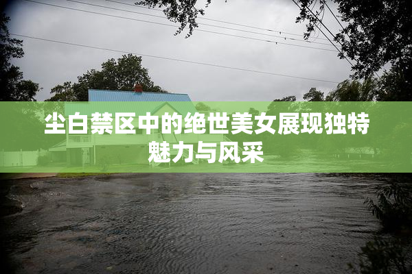 尘白禁区中的绝世美女展现独特魅力与风采