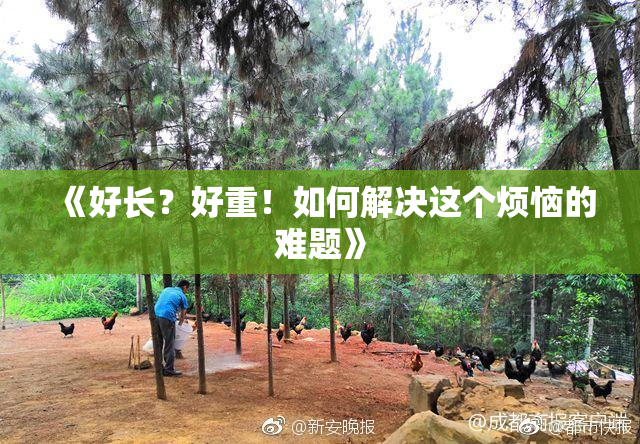 《好长？好重！如何解决这个烦恼的难题》