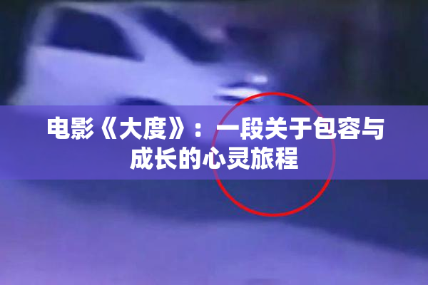 电影《大度》：一段关于包容与成长的心灵旅程
