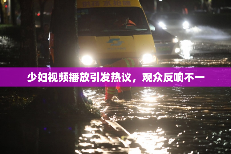 少妇视频播放引发热议，观众反响不一
