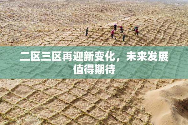 二区三区再迎新变化，未来发展值得期待