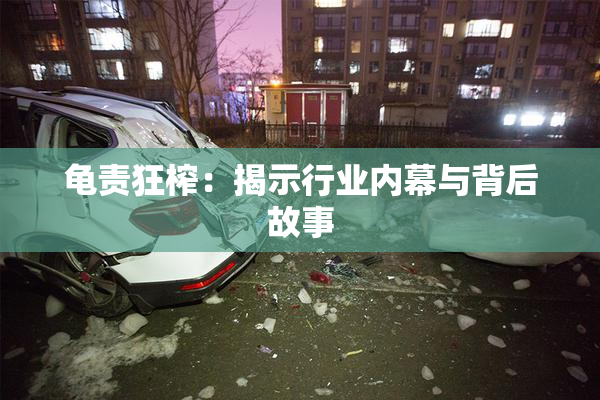 龟责狂榨：揭示行业内幕与背后故事