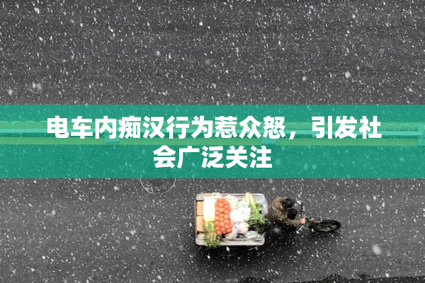 电车内痴汉行为惹众怒，引发社会广泛关注