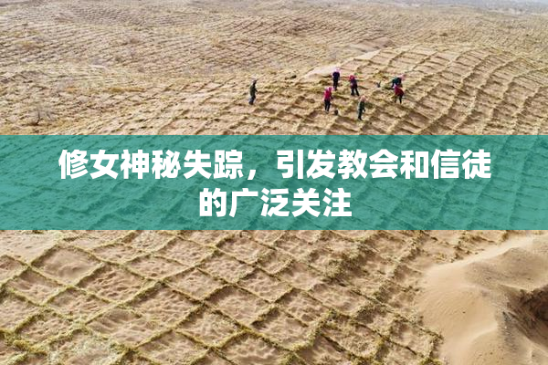 修女神秘失踪，引发教会和信徒的广泛关注