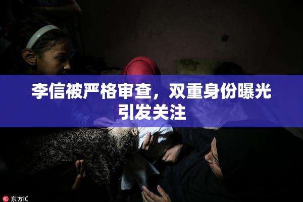 李信被严格审查，双重身份曝光引发关注