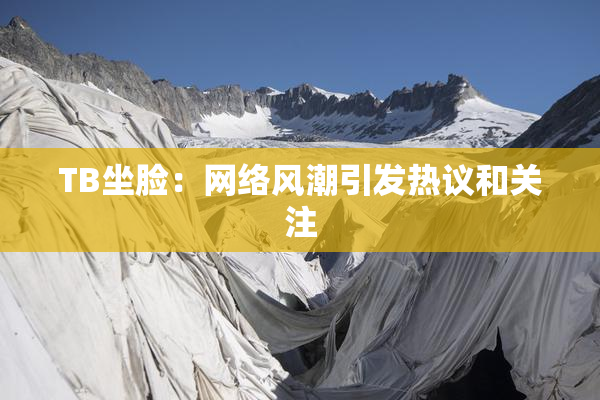 TB坐脸：网络风潮引发热议和关注
