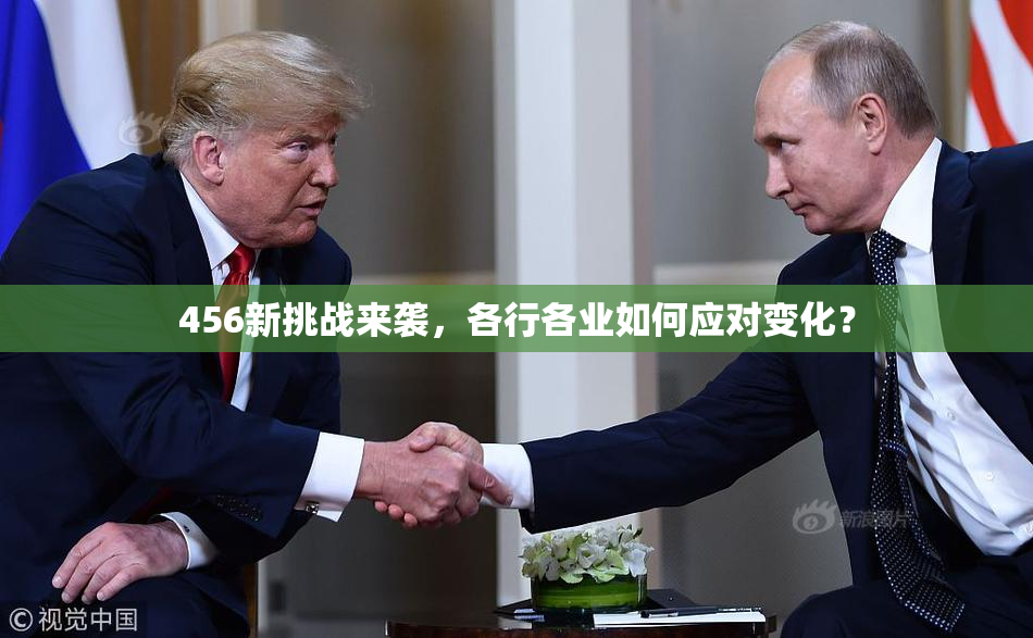 456新挑战来袭，各行各业如何应对变化？