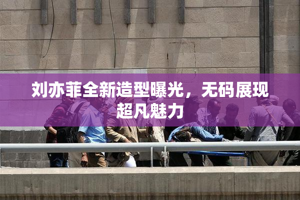 刘亦菲全新造型曝光，无码展现超凡魅力