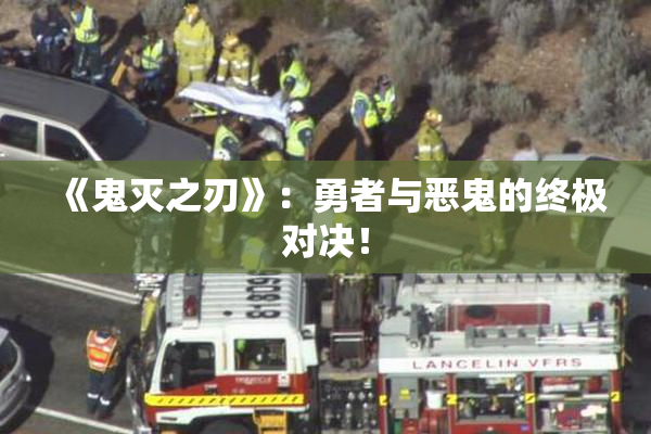 《鬼灭之刃》：勇者与恶鬼的终极对决！