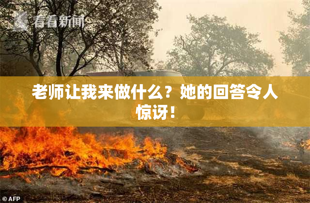 老师让我来做什么？她的回答令人惊讶！