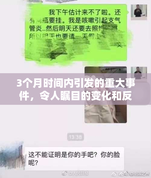 3个月时间内引发的重大事件，令人瞩目的变化和反响