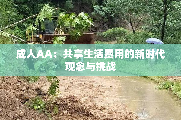 成人AA：共享生活费用的新时代观念与挑战