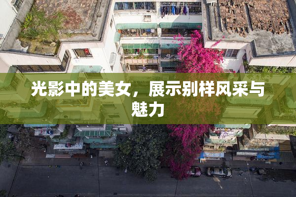 光影中的美女，展示别样风采与魅力