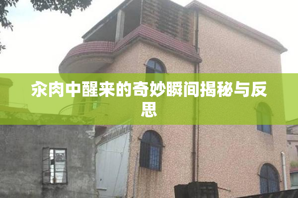 汆肉中醒来的奇妙瞬间揭秘与反思