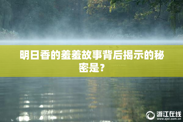 明日香的羞羞故事背后揭示的秘密是？