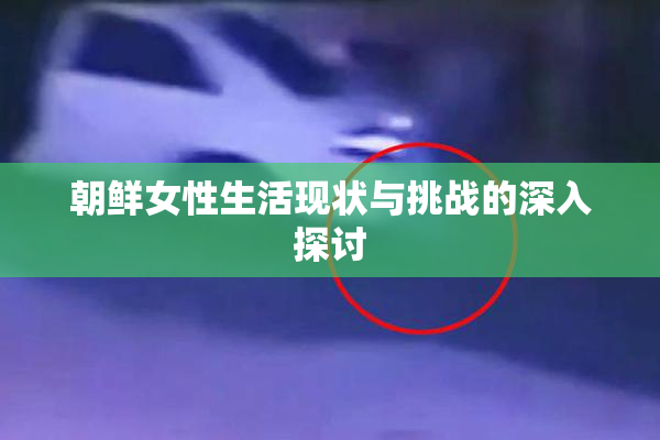 朝鲜女性生活现状与挑战的深入探讨