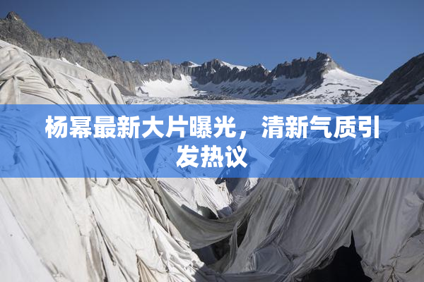 杨幂最新大片曝光，清新气质引发热议