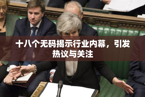 十八个无码揭示行业内幕，引发热议与关注