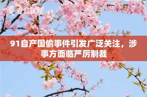91自产国偷事件引发广泛关注，涉事方面临严厉制裁