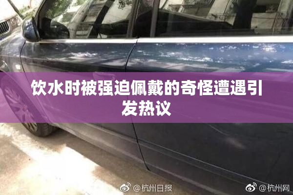 饮水时被强迫佩戴的奇怪遭遇引发热议