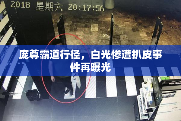 庞尊霸道行径，白光惨遭扒皮事件再曝光