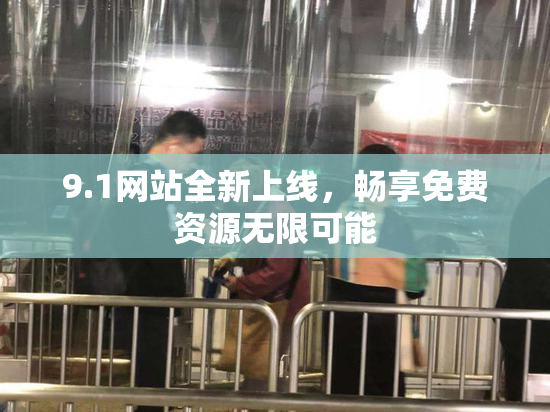 9.1网站全新上线，畅享免费资源无限可能