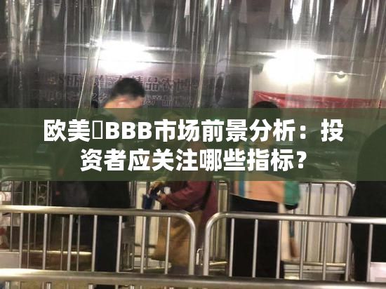 欧美槡BBB市场前景分析：投资者应关注哪些指标？