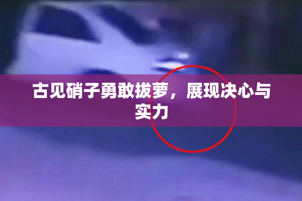 古见硝子勇敢拔萝，展现决心与实力
