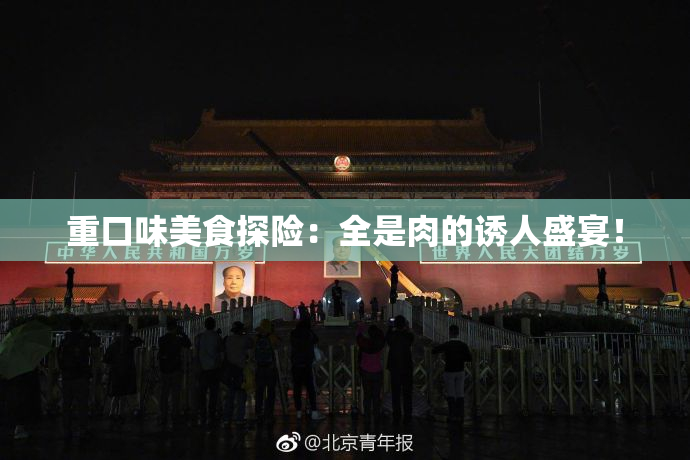 重口味美食探险：全是肉的诱人盛宴！