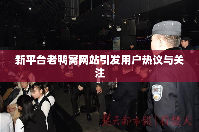 新平台老鸭窝网站引发用户热议与关注