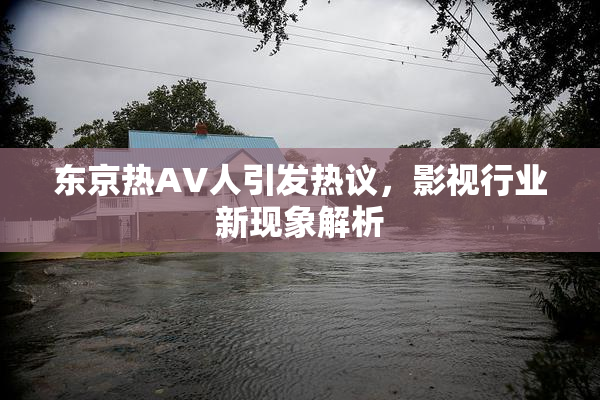 东京热AV人引发热议，影视行业新现象解析