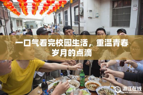 一口气看完校园生活，重温青春岁月的点滴