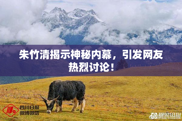 朱竹清揭示神秘内幕，引发网友热烈讨论！