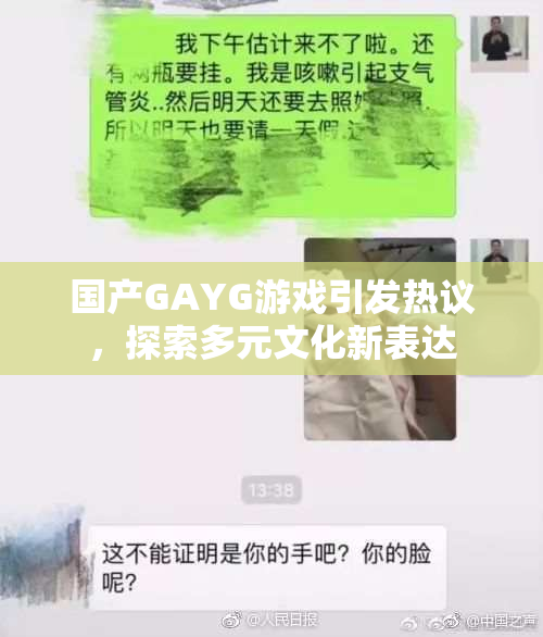 国产GAYG游戏引发热议，探索多元文化新表达
