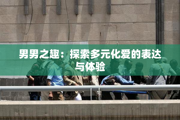 男男之趣：探索多元化爱的表达与体验